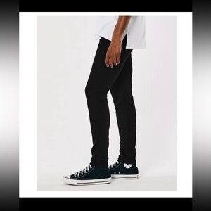 Hollister Men's Black Athletic Skinny Jeans Advanced Stretch W30 L32